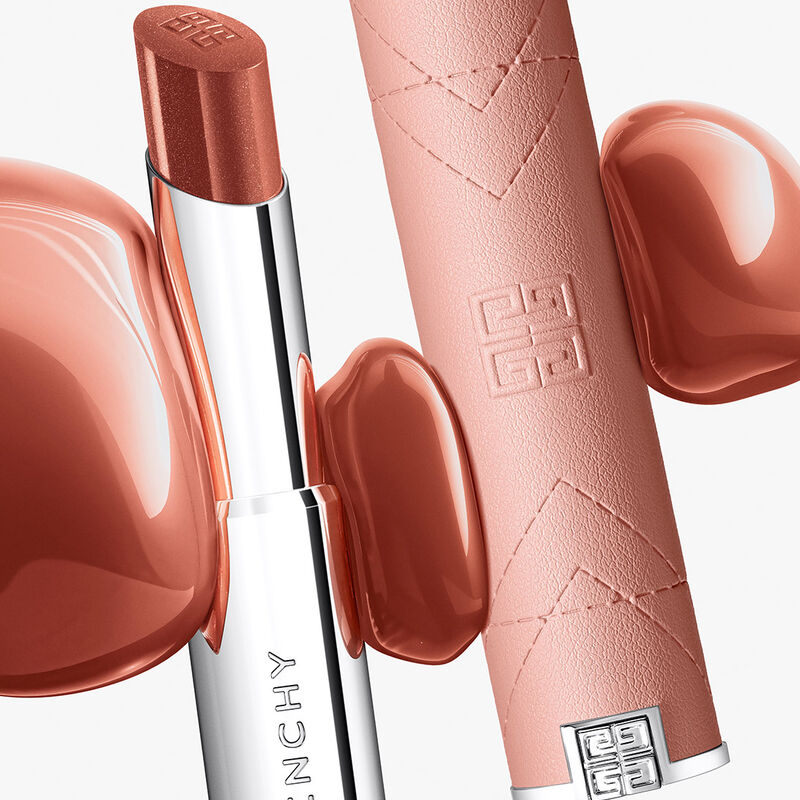 rose perfecto shine serum lipstick results