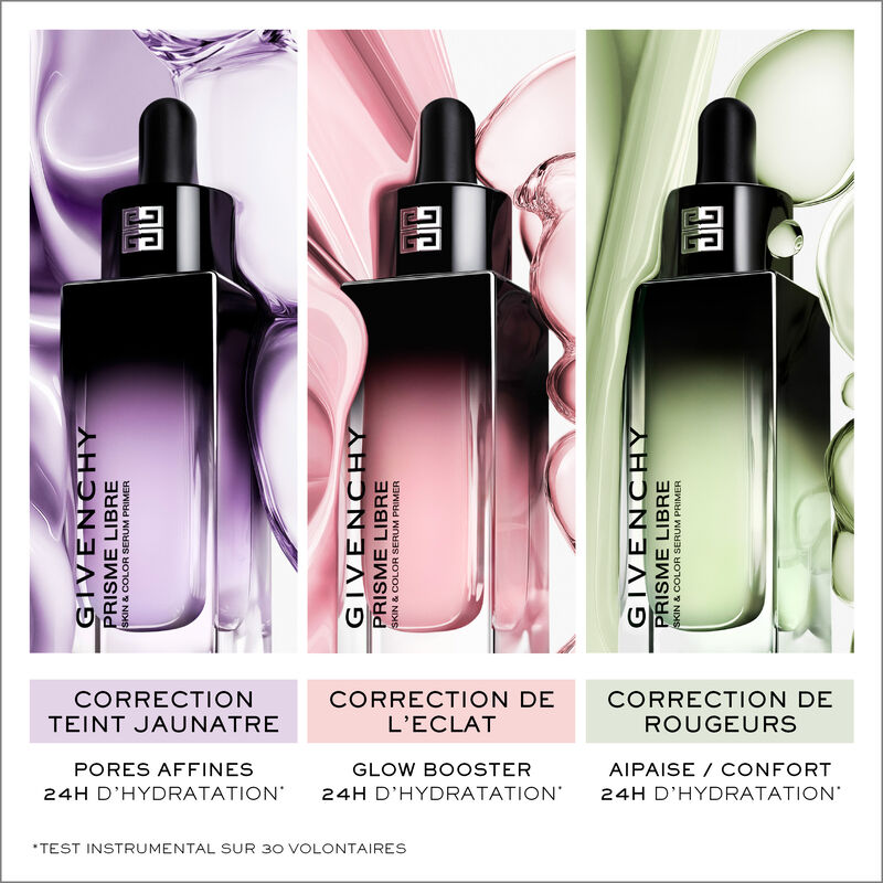 Prisme Libre Serum Primer Violet : Flouteur de Pores & Correcteur de Teint - n4