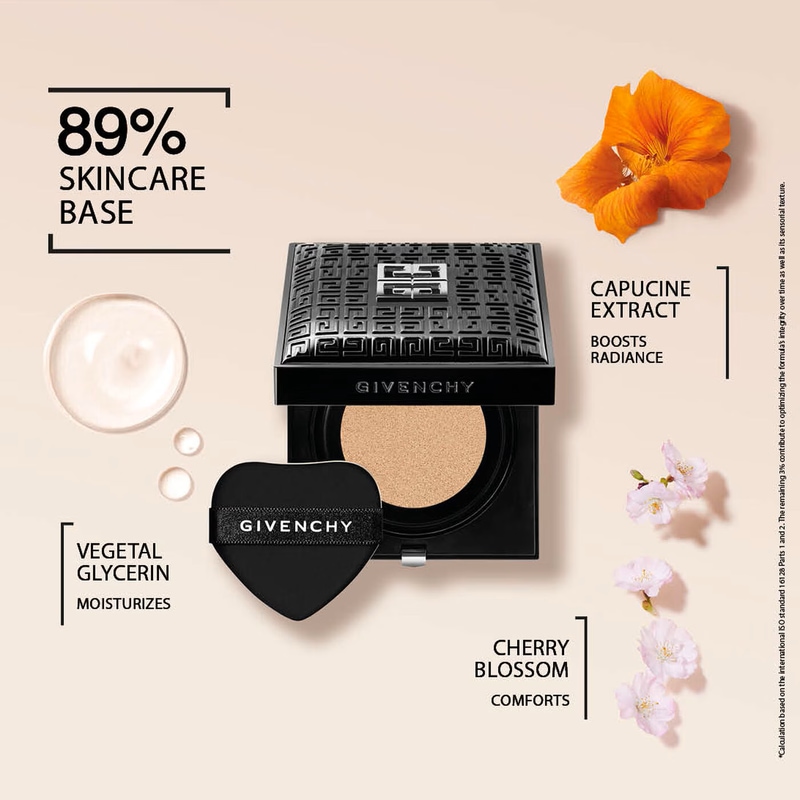 prisme libre skin-caring glow cushion ingredients