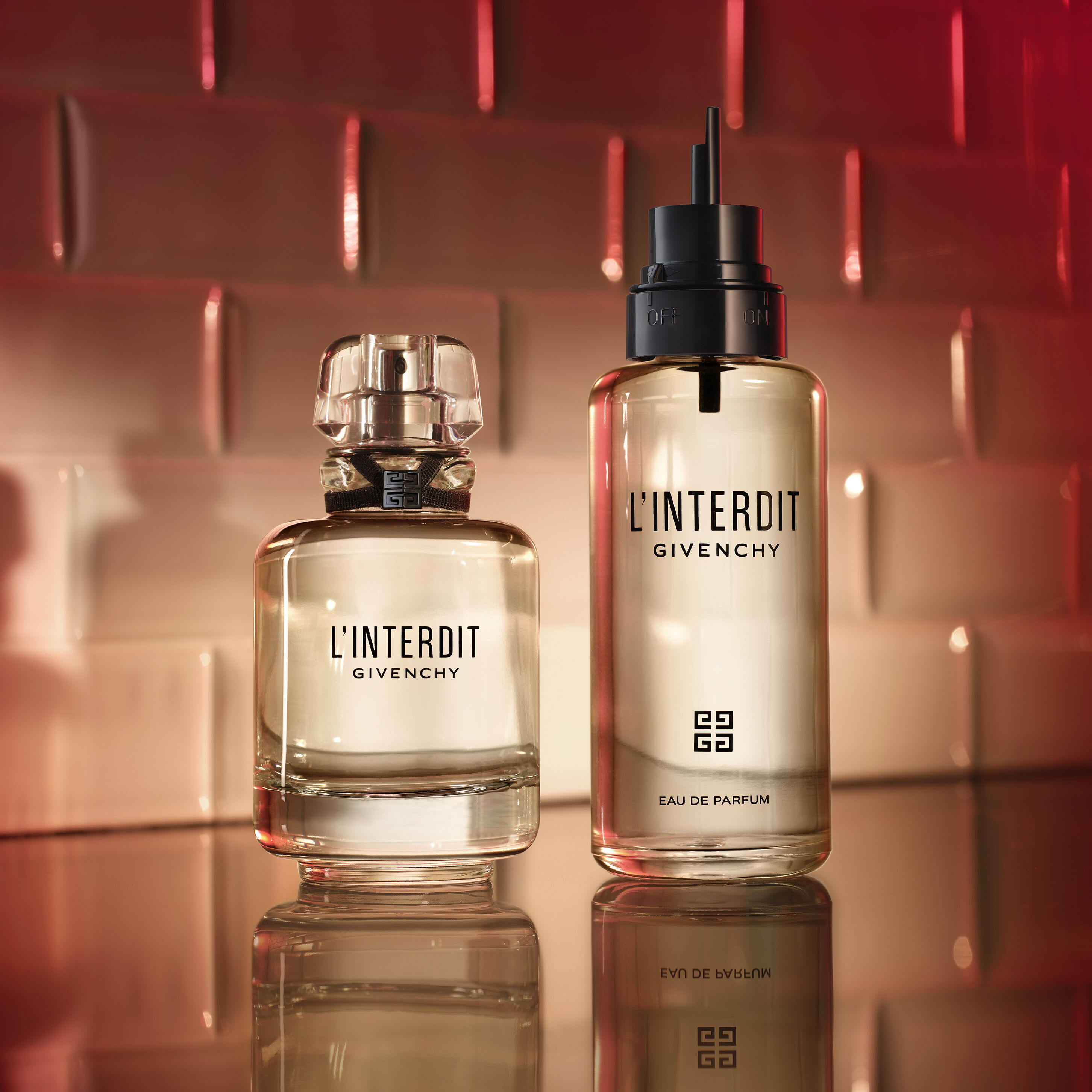 GIVENCHY L'INTERDIT 150ml リフィル Givenchy L'Interdit Eau de Parfum Refill 150ml | LOOKFANTASTIC
