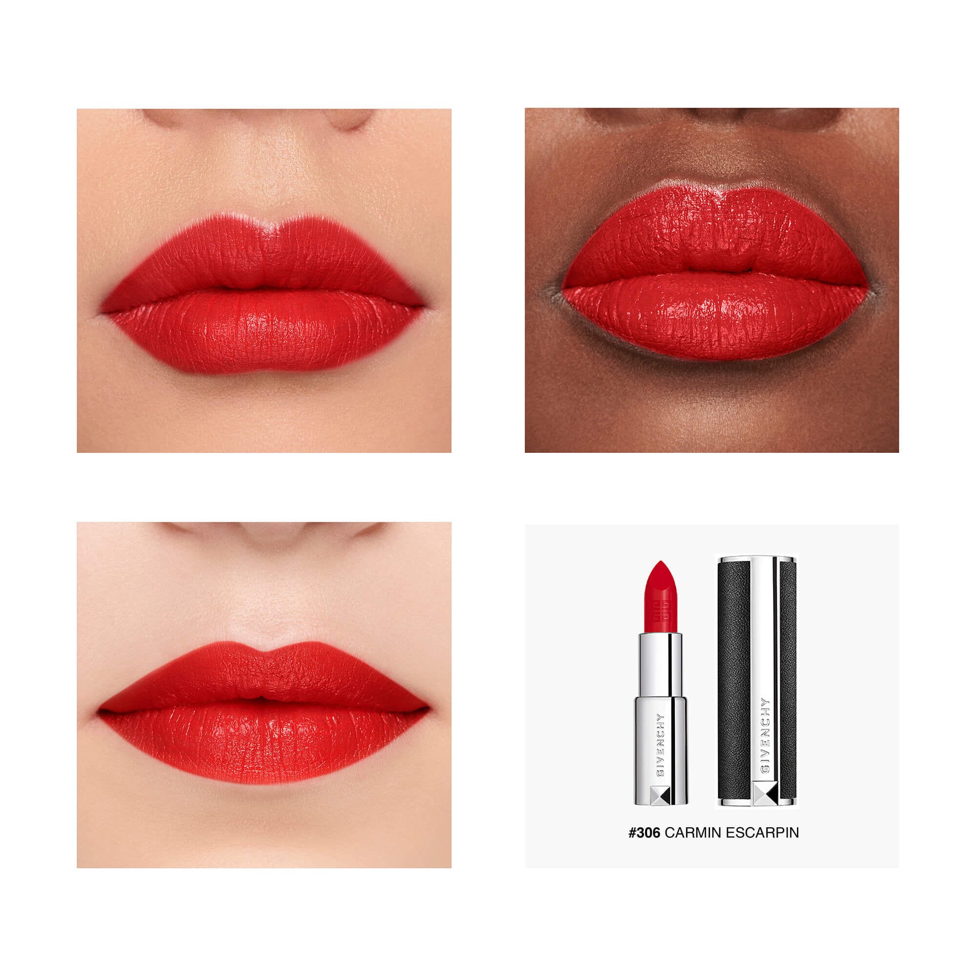 givenchy le rouge 306 carmin escarpin