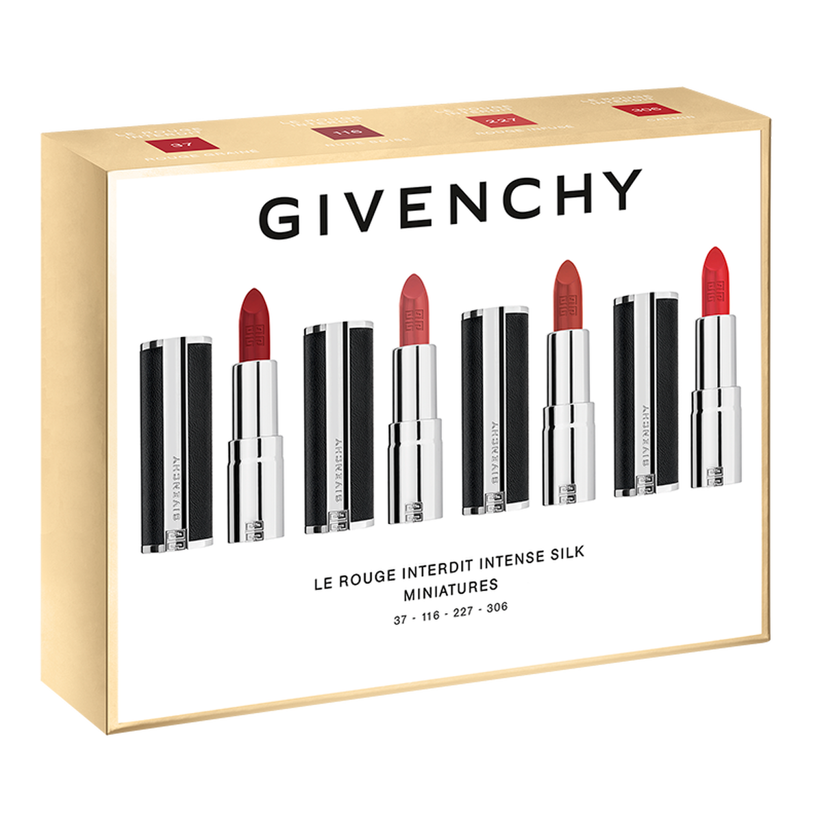 GIVENCHY LE ROUGE INTERDIT INTENSE SILK LIPSTICK 338 LIMITED EDITION 3.4 G  NEW