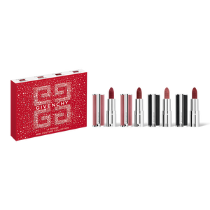 Coffret Le Rouge - Le Rouge Mini Couture Collection Quator avec Miniature Le Rouge Sheer Velvet et Miniatures Le Rouge Interdit Intense Silk GIVENCHY - 1,5G X 4 - P183772