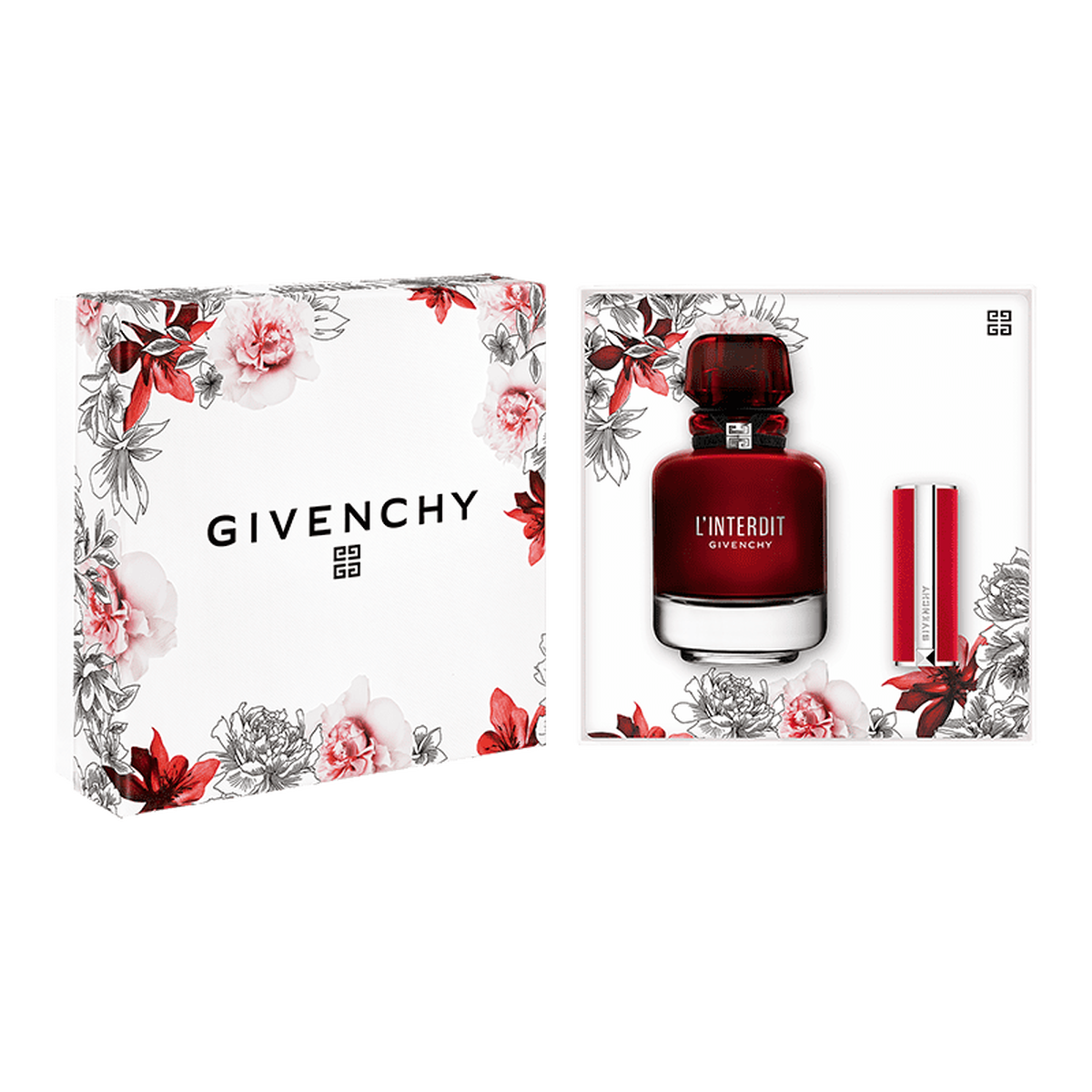 L interdit Rouge Gift Set 50ml eau de parfum rouge mini le rouge deep velvet 37 Givenchy Beauty