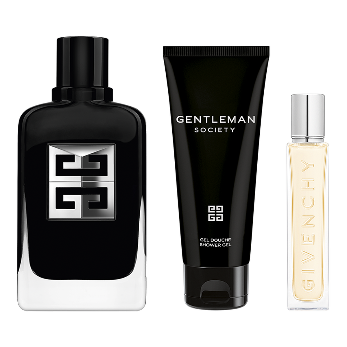 Gentleman Society Christmas Gift Set Gentleman society eau de parfum 100ml with shower gel 75ml and travel spray 12 5ml Givenchy Beauty