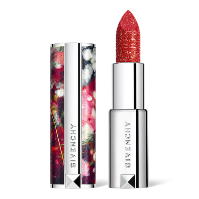 LE ROUGE GARDENS EDITION - Metallic Glow, Glittery Finish GIVENCHY - Sparkling Poppy - P183115