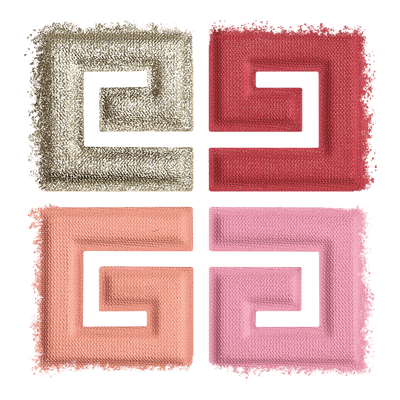 Red Lights - 4 COLORS FACE & EYES PALETTE GIVENCHY - RED LIGHTS - P090024