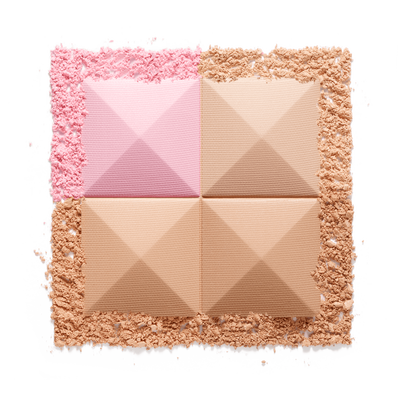 PRISME VISAGE - Silky Face Powder Quartet - Unifies, Highlights, Contours Naturally GIVENCHY - Dentelle Beige - P090134
