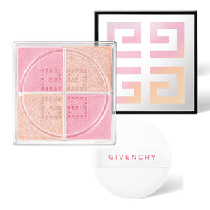 View 1 - Prisme Libre Highlighter - The perfect combination of a subtle pink blush and a soft golden highlighter, for a luminous, rosy finish. GIVENCHY - TAFFETAS DORÉ - P000189