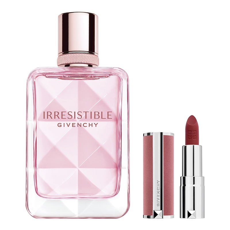 Givenchy Irresistible Very Floral & Le Rouge Gift Set In Transparent