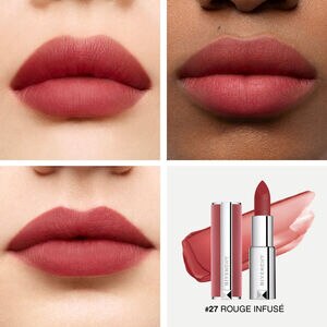 View 4 - LE ROUGE SHEER VELVET - Легкая увлажняющая губная помада с мягким матовым финишем GIVENCHY - Rouge Infusé - P084936