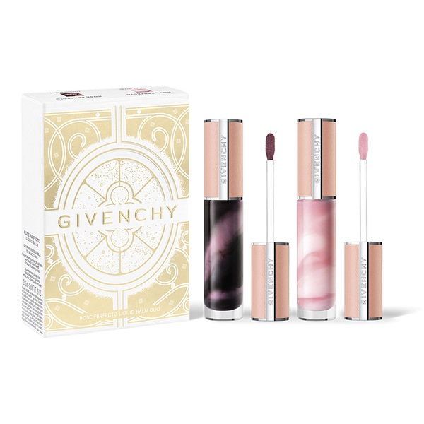 Givenchy Rose Perfecto Tinted Liquid Lip Balm Duo Set