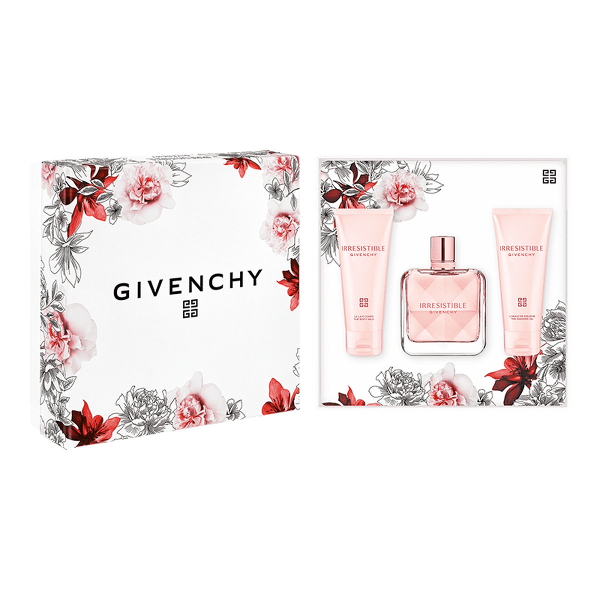 Irresistible Gift Set 80ml eau de parfum 75ml body lotion 75ml shower oil Givenchy Beauty