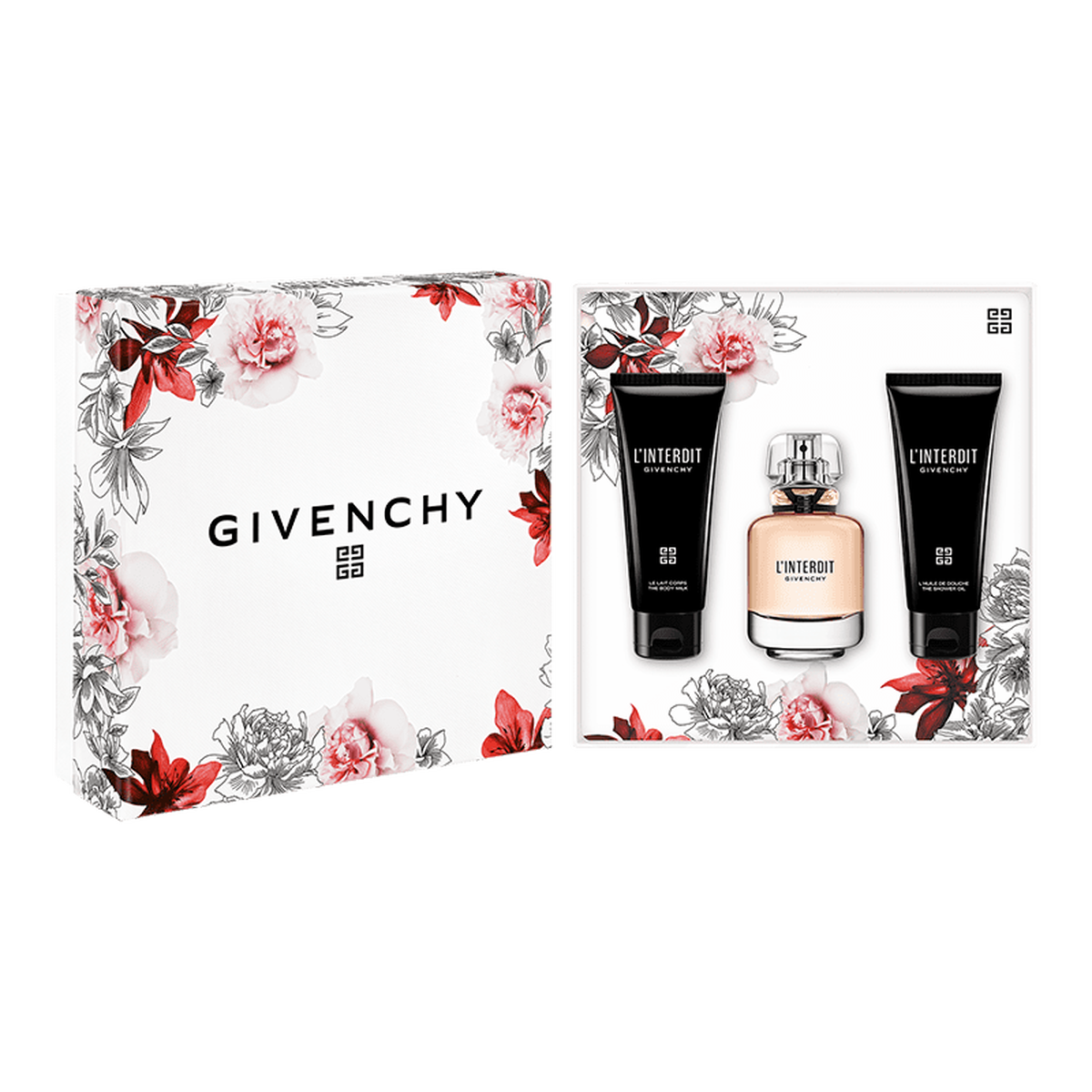 ジバンシィクリスマス限定コフレ/香水ボディローションセット