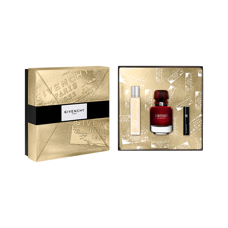 Givenchy - L'Interdit Gift Set - Eau de Parfum Rouge, travel spray and mini mascara - n5
