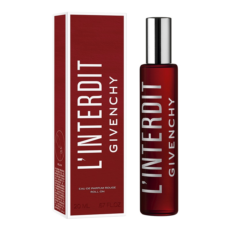 Givenchy L'interdit Eau De Parfum Rouge Roll-on, 0.67-oz. In Multi