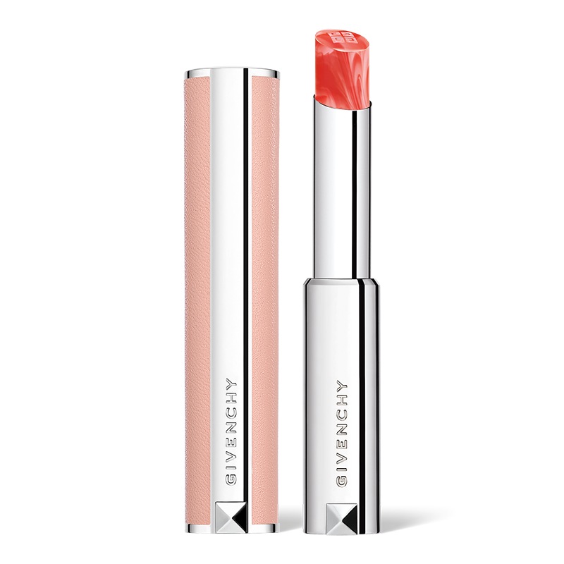 GIVENCHY - Rose Perfecto - 24h Hydrating & Beautifying Lip Balm Tint 304 N°304 - Coral Red