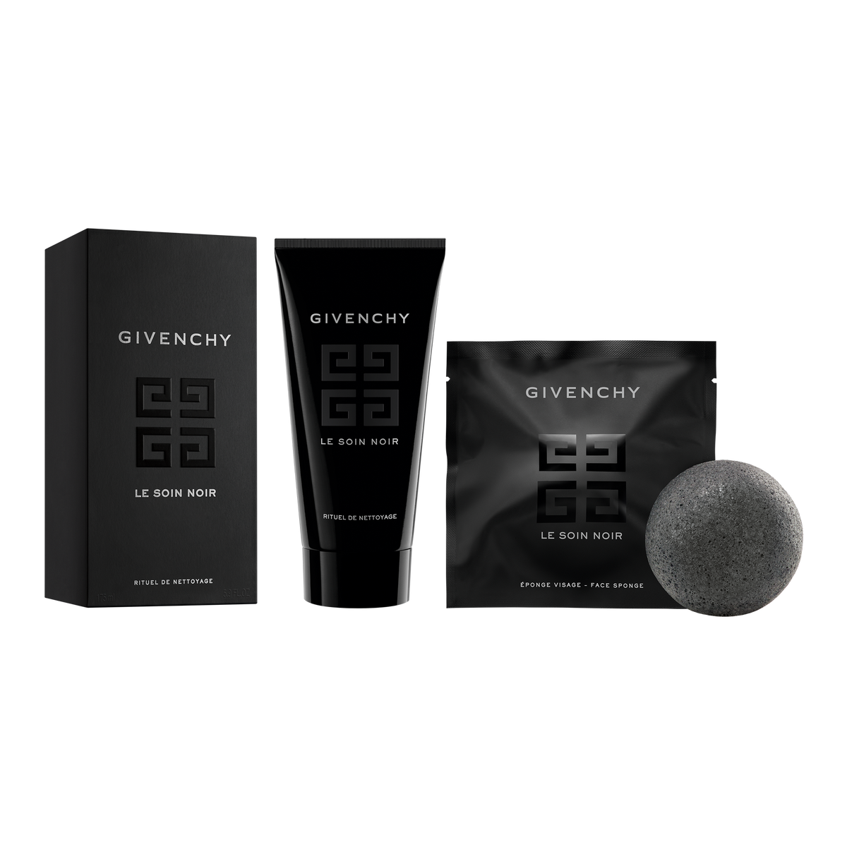 LE SOIN NOIR GEL CLEANSER • RITUEL DE NETTOYAGE ∷ GIVENCHY