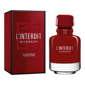 Vue 7 - L'INTERDIT ROUGE ULTIME - Une fleur voluptueuse sublimée  par un cacao rouge et chaud. GIVENCHY - 80 ML - P069382