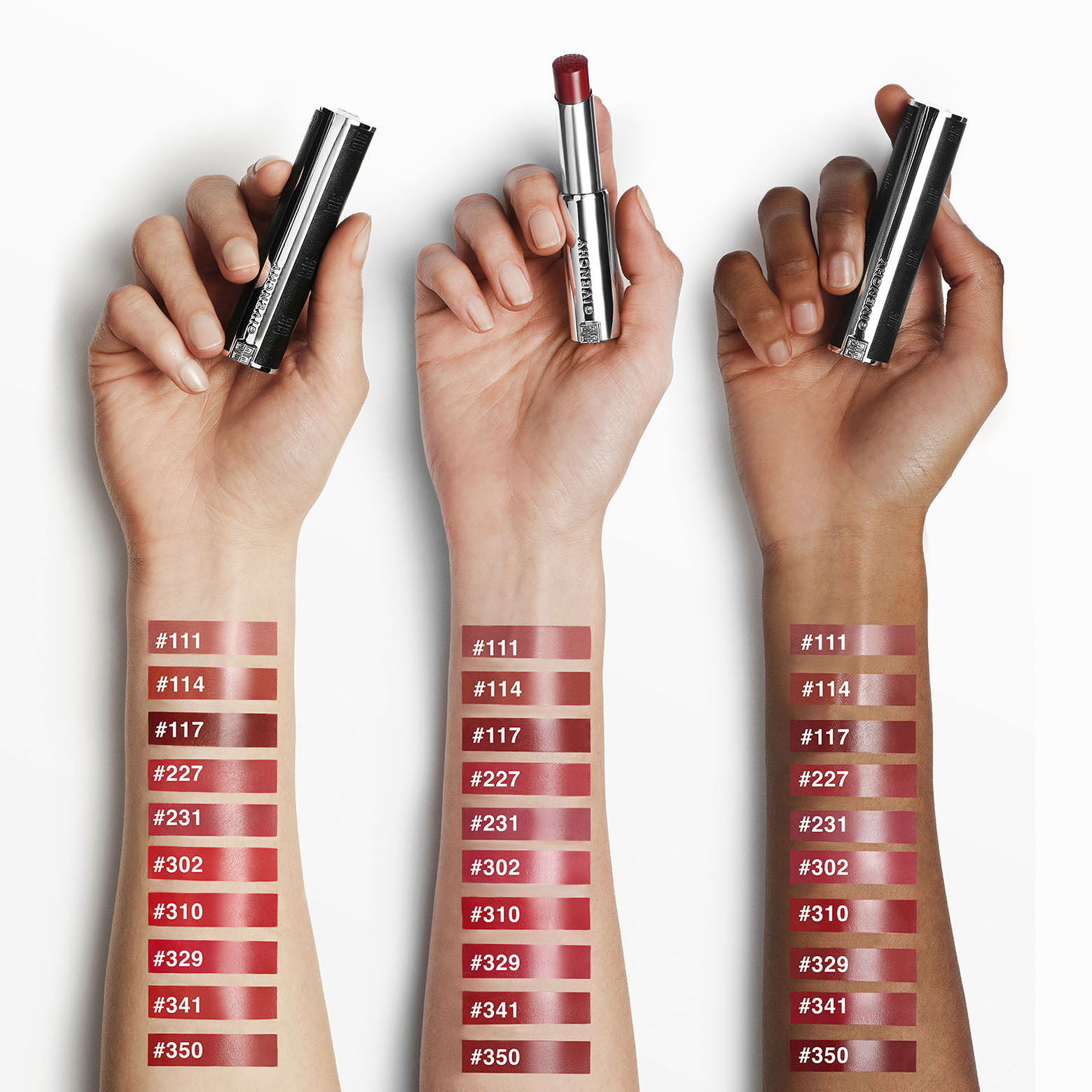 Givenchy Le Rouge Interdit Satin In Transparent