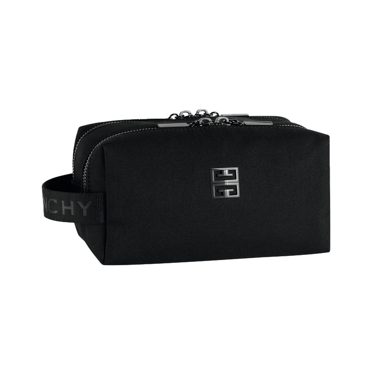 ZIPPED BLACK POUCH FOR MEN