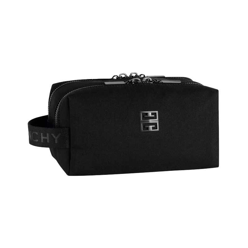 View 2 - ZIPPED BLACK POUCH FOR MEN