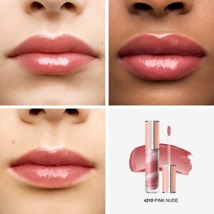 View 4 - ROSE PERFECTO LIQUID LIP BALM - Cuidado para un brillo natural con el primer bálsamo labial líquido amarmolado de Alta Costura, impregnado de color y cuidado GIVENCHY - Pink Nude - P084394