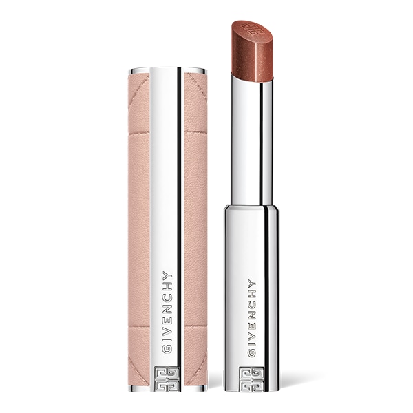 GIVENCHY - Rose Perfecto Shine Serum Lipstick - Care & Color Shine Lipstick With 24h Hydration Tint 117 N°117 - Chilling Brown