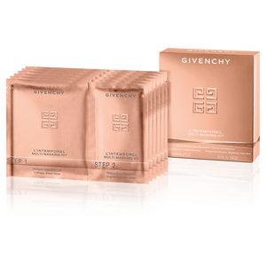 View 1 - L'INTEMPOREL Multi-Masking KiT - Global Youth Mask Duo, V-Shape Sheet Mask & Brightening Cream Mask GIVENCHY - 114 ML - P051913