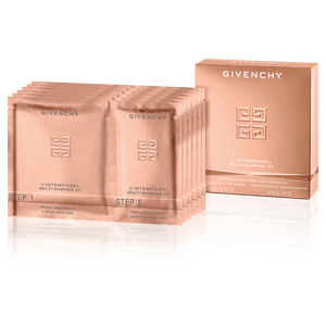 Vue 1 - L'Intemporel - Duo de Masques Jeunesse Globale Masque Tissu Effet Lift & Masque Éclat Perfecteur GIVENCHY - 114 ML - P051913