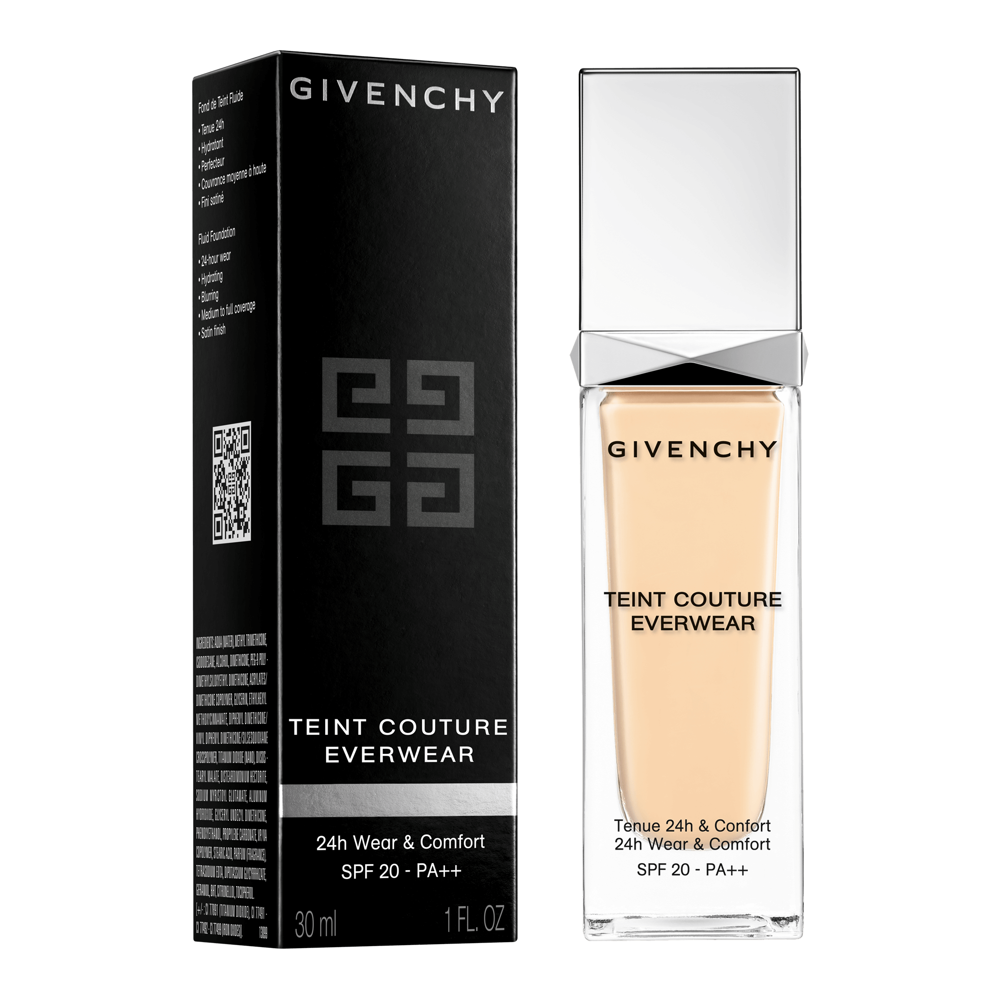 TEINT COUTURE EVERWEAR • 24H WEAR lifeproof foundation ∷ GIVENCHY