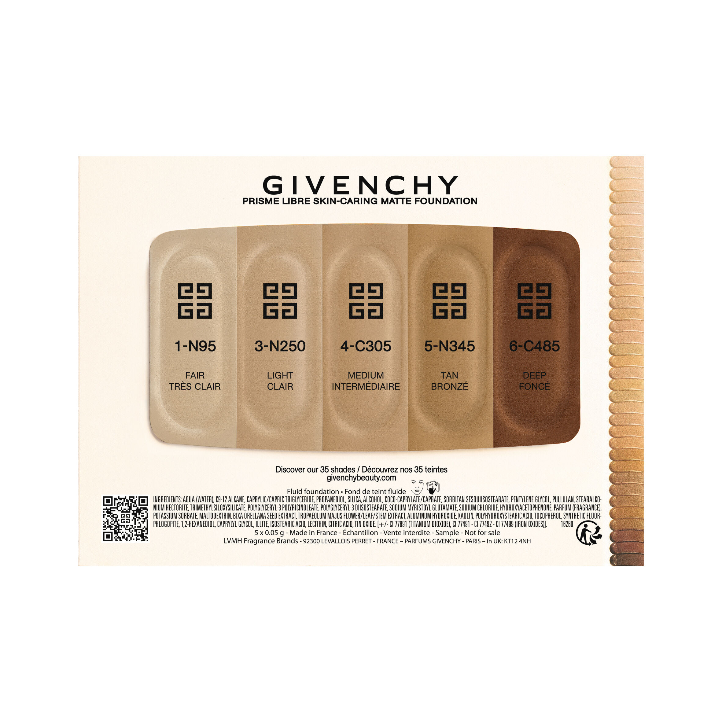 Vue 2 - Prisme Libre Skin-Caring Matte Foundation Card