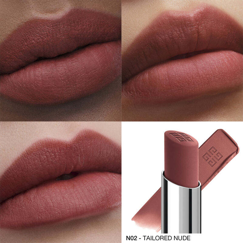 LE ROUGE VELVET MATTE : Long Lasting & Blur Matte Lipstick - n2