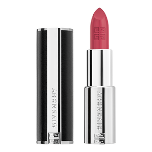 View 1 - LE ROUGE INTERDIT INTENSE SILK - The iconic semi-matte lipstick reinvented in a intense color formula for 12-hour wear & comfort, encapsulated in a refillable leather case. GIVENCHY - Rose boisé - P000190