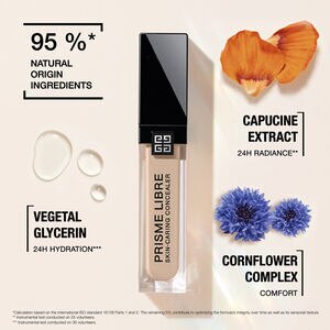 View 8 - PRISME LIBRE SKIN-CARING CONCEALER - El corrector de tratamiento para corregir las ojeras y las imperfecciones para una tez uniforme y luminosa. GIVENCHY - P087572