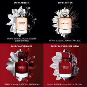View 5 - L'INTERDIT ROUGE ULTIME - A voluptuous flower enhanced by a warm cacao shell absolute. GIVENCHY - 80 ML - P069382