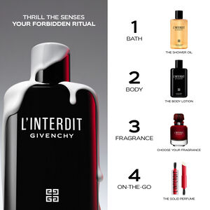 View 5 - L'INTERDIT ROUGE - A carnal flower inflamed with a spicy rouge accord. GIVENCHY - 50 ML - P069261