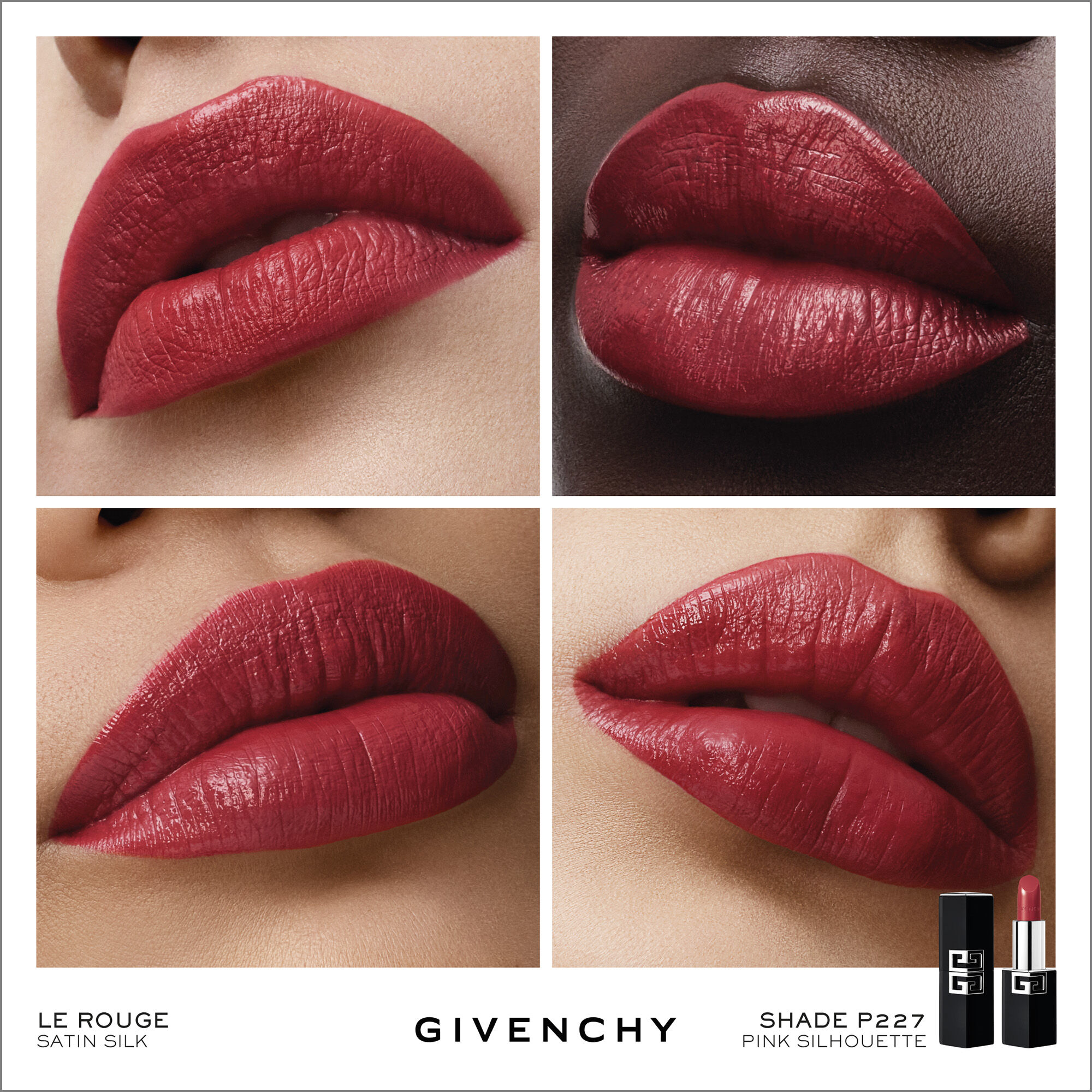 LE ROUGE SATIN SILK | Givenchy International
