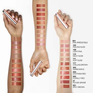 Ansicht 8 - ROSE PERFECTO - Bringen Sie die natürliche Schönheit Ihrer Lippen mit Rose Perfecto zum Vorschein, dem Givenchy Couture-Lippenbalsam, der frische, langlebige Farben mit langanhaltender Feuchtigkeit kombiniert. GIVENCHY - Feeling Nude - P084836