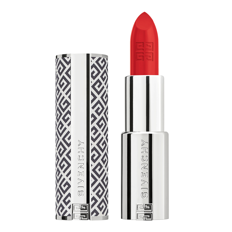 View 4 - LE ROUGE INTERDIT INTENSE SILK &ndash; COUTURE CAPSULE LIMITED EDITION - N&deg;306 - Carmin Escarpin