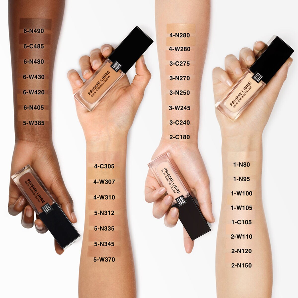 PRISME LIBRE SKIN-CARING GLOW HYDRATING FOUNDATION | GIVENCHY BEAUTY -  FOUNDATION | Givenchy Beauty