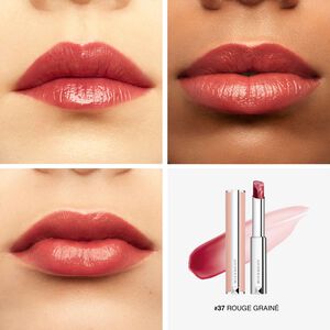 View 4 - ROSE PERFECTO - Раскройте естественную красоту своих губ с помощью Rose Perfecto&nbsp;– бальзама для губ от кутюр Givenchy, сочетающего в себе стойкий свежий цвет и длительное увлажнение. GIVENCHY - Rouge Grainé - P083716