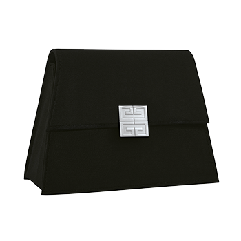 View 2 - Black Flap Pouch - 1 PIECE