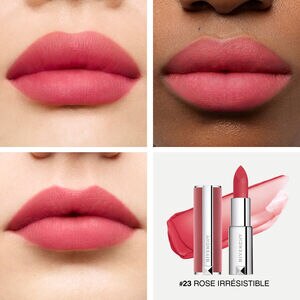 Ansicht 4 - LE ROUGE SHEER VELVET - Weichzeichnendes, mattes Finish mit 12 Stunden Halt und Tragekomfort. GIVENCHY - Rose Irrésistible  - P083865