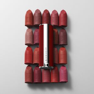 View 7 - Le Rouge Deep Velvet Matte Lipstick - Rouge Safran