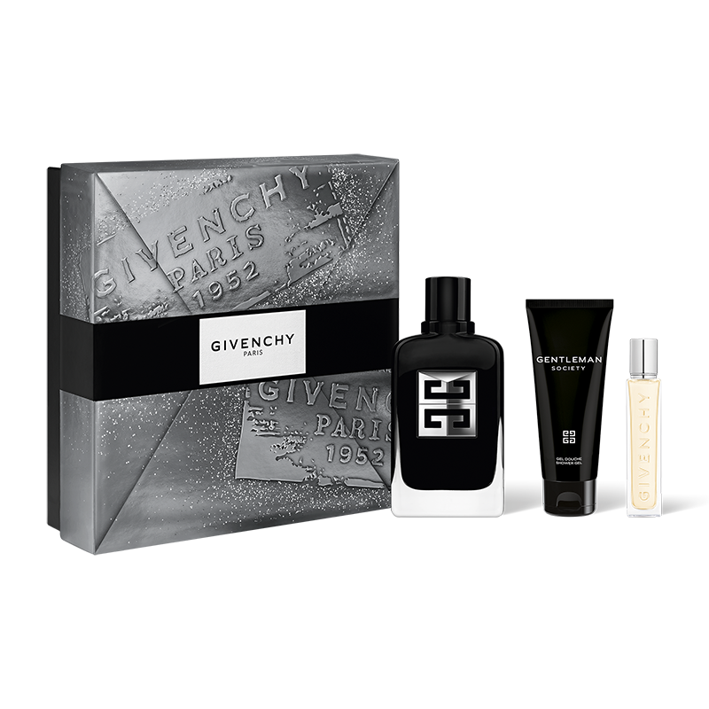 Givenchy - Gentleman Society Gift Set - Eau de Parfum, shower gel and travel spray