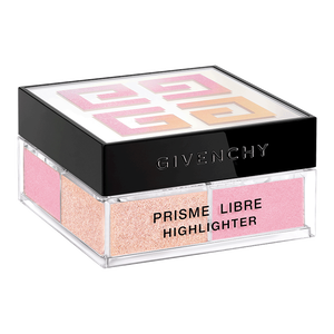 View 3 - Prisme Libre Highlighter - The perfect combination of a subtle pink blush and a soft golden highlighter, for a luminous, rosy finish. GIVENCHY - TAFFETAS DORÉ - P000189
