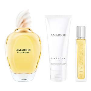 Amarige Holiday Gift Set Eau de toilette amarige 100ml body lotion 75ml and travel spray 12.5ml 183 value Givenchy Beauty