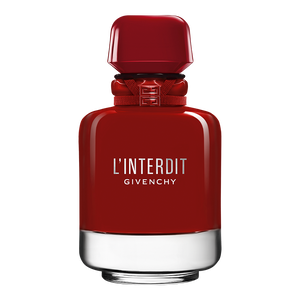 Vue 1 - L'INTERDIT ROUGE ULTIME - Une fleur voluptueuse sublimée  par un cacao rouge et chaud. GIVENCHY - 80 ML - P069382