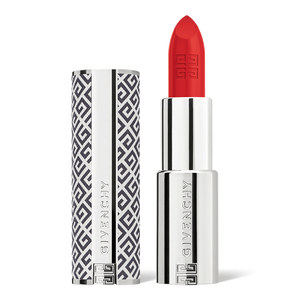 Vue 1 - LE ROUGE INTERDIT INTENSE SILK – ÉDITION COUTURE CAPSULE - Le rouge à lèvres semi-mat Le Rouge Interdit Intense Silk en édition exclusive ultra-couture GIVENCHY - Carmin Escarpin - P183217